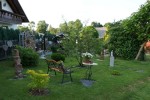 Ruheplatz im Garten der PensionG